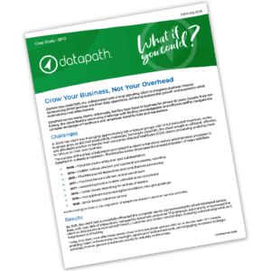 Grow your business, not your overhead